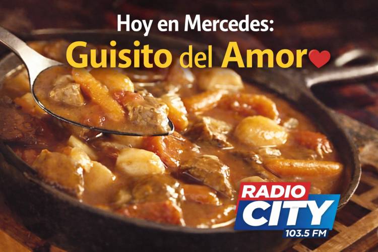 Mercedes vive hoy el Guisito del Amor: solidaridad y encuentro en el Juan Pablo II