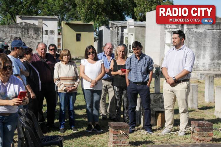 Emotivo homenaje en Mercedes: recordaron a “Quique” Sheridan con un responso cargado de sentimiento