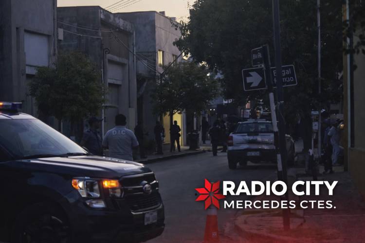 Mercedes: operativo en el centro por traslado de valores tras cierre de sucursal en Curuzú