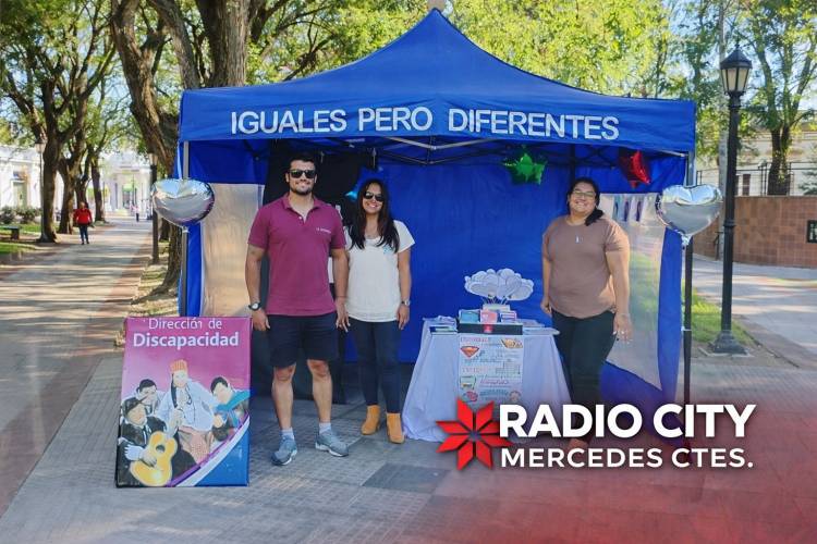 Mercedes: comenzó el Mes Azul con actividades para concientizar sobre el autismo
