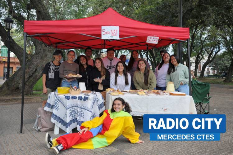 MERCEDES: Gran movida solidaria de las Promociones copó la Plaza 25 de Mayo