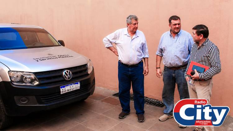 Mercedes: el municipio incorporó otra camioneta para reforzar el área de Obras Públicas