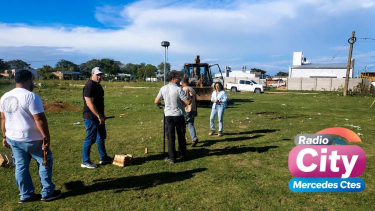 Mercedes: avanzan las tareas para proyectar nuevas viviendas de INVICO en barrio San Martín