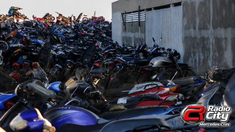 Mercedes: avanzan los preparativos para el remate público de motos secuestradas por la Municipalidad