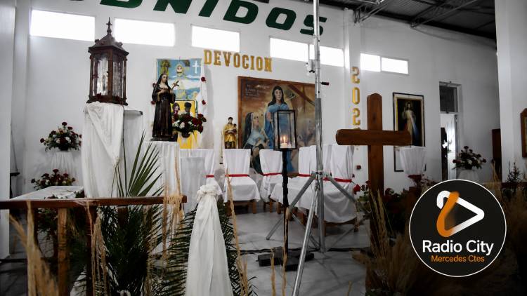Mercedes: suspendieron la celebración y el almuerzo de Santa Rita