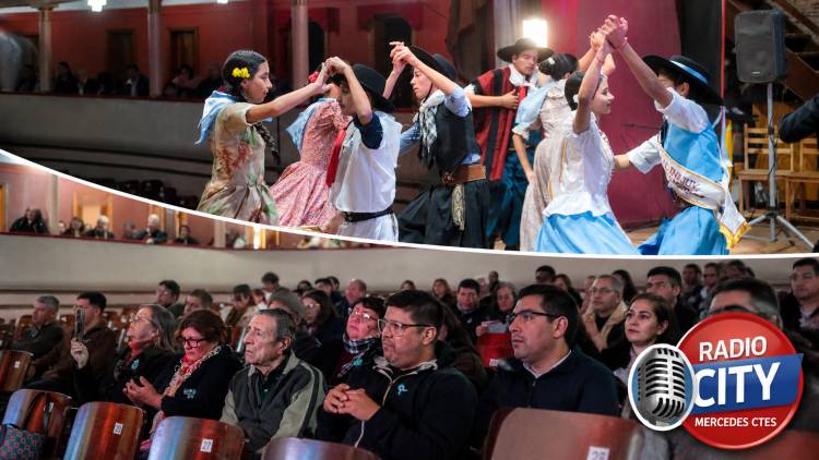 Mercedes vivió una emotiva velada patriótica en el Teatro Cervantes