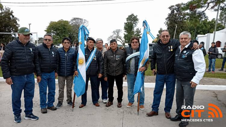 Mercedes presente en el homenaje provincial a los héroes de Malvinas