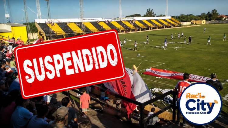 Mercedes: La Liga Mercedeña suspendió toda la jornada de Primera División por las lluvias