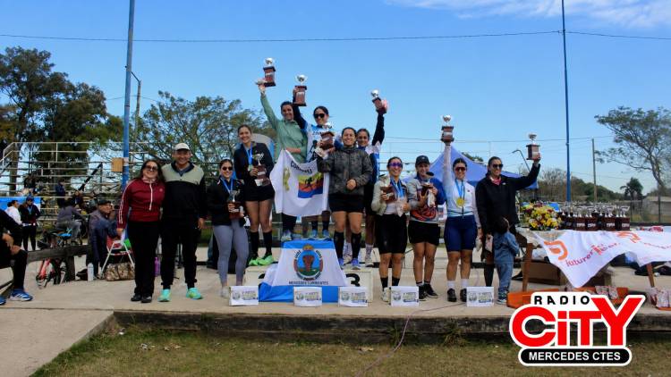 Mercedes: el primer Duatlón reunió a 60 parejas y dejó grandes promesas del deporte local.