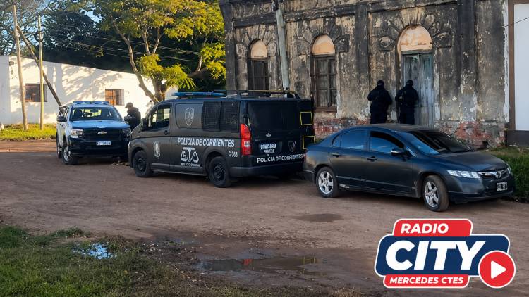 Mercedes: secuestran droga, dinero y celulares en un operativo frente a la cancha de Taragüí