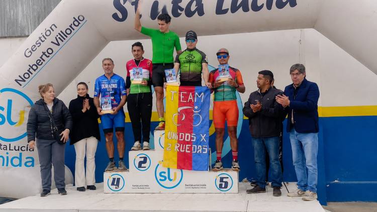 Ezequiel Romero sigue firme: nuevo podio para el ciclista mercedeño