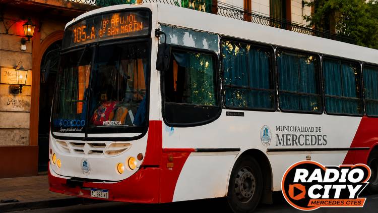 Mercedes: el colectivo municipal gratuito continúa prestando servicio mientras avanza la licitación del transporte urbano