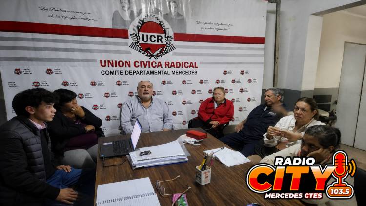 Mercedes: la UCR retomó sus reuniones y junto a Ricardo Colombi prepara la agenda para el segundo semestre