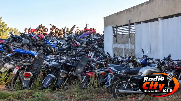 Mercedes rematará motos secuestradas: la subasta será el 30 de septiembre