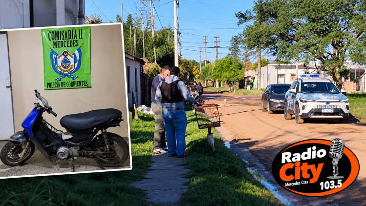Mercedes: Allanamientos en Las Garzas terminaron con un demorado y una moto secuestrada