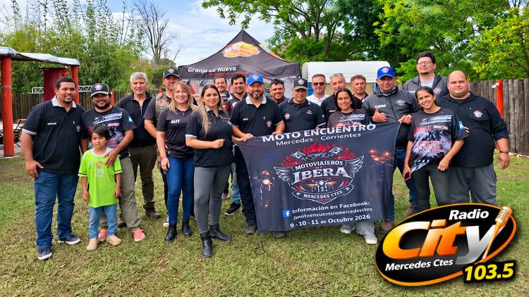 Mercedes :  Motoviajeros del Iberá logró concretar su primer Motoencuentro