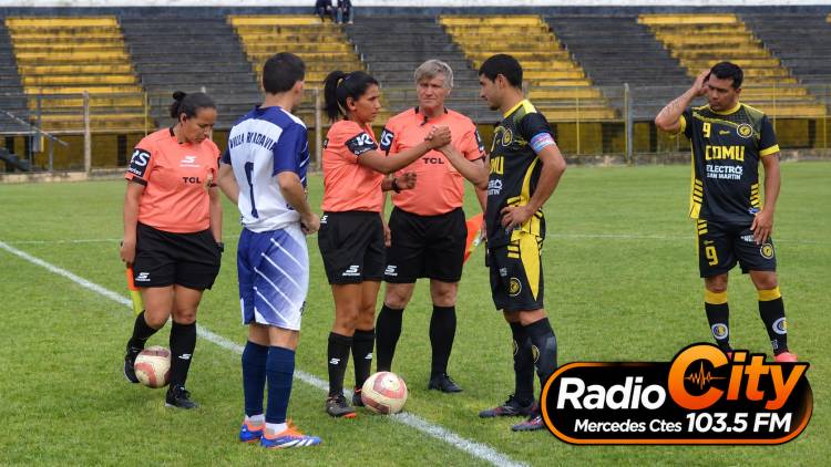 Fútbol mercedeño: Comu y Villa Rivadavia igualaron 2 a 2 en una tarde de polémicas
